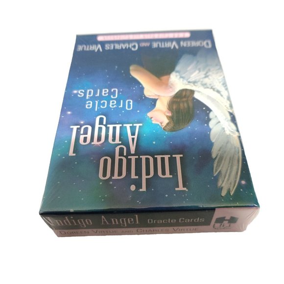 Indigo Angel Oracle Cards by Doreen Virtue New in Factory Seal OOP Angel Therapy - Picture 2 of 4